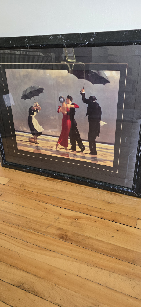 Framed Print  dancing butler - photo 2