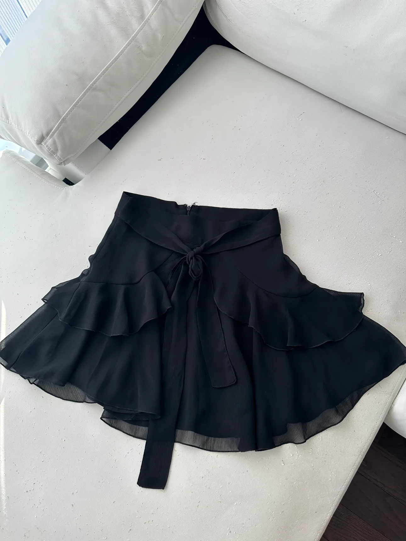 Black Ruffled Skirt thumbnail