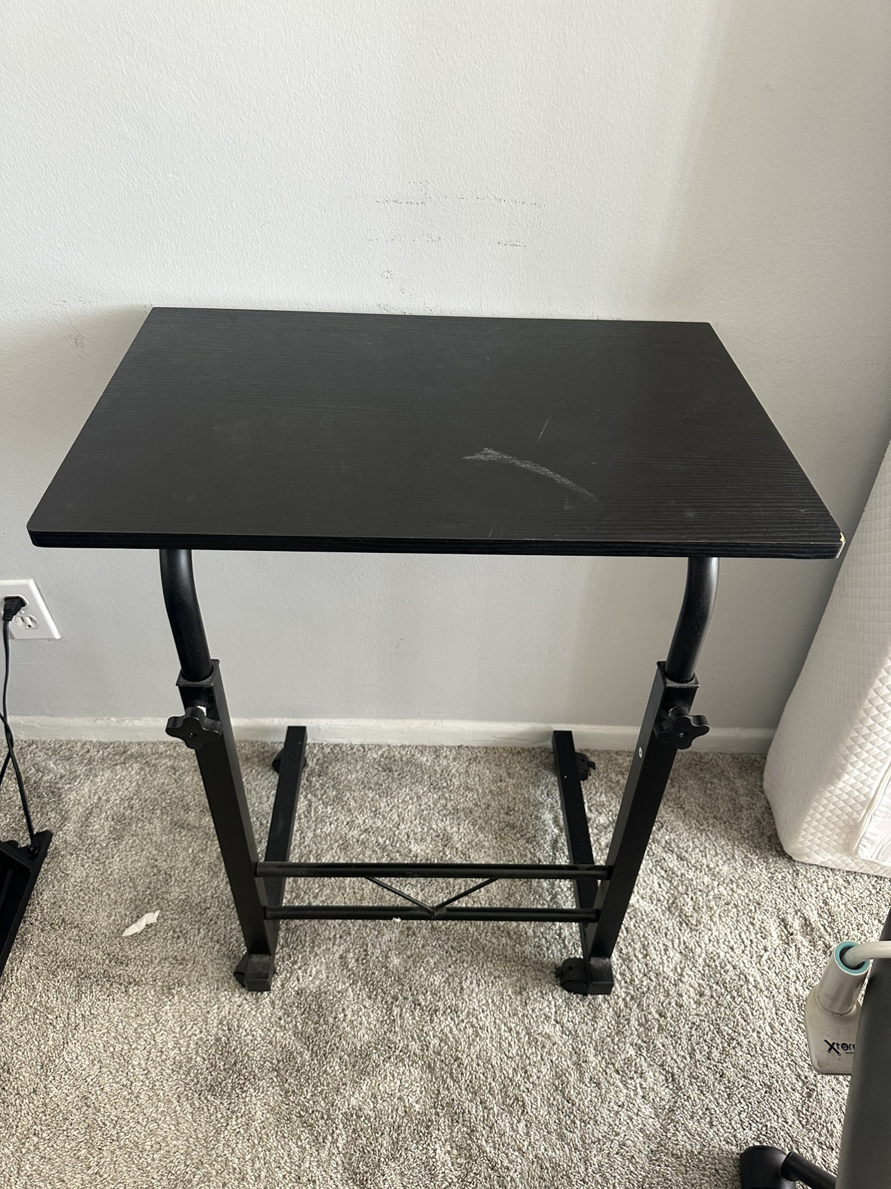 Removable Desk, Chipboard & Steel Side Home Office Table.