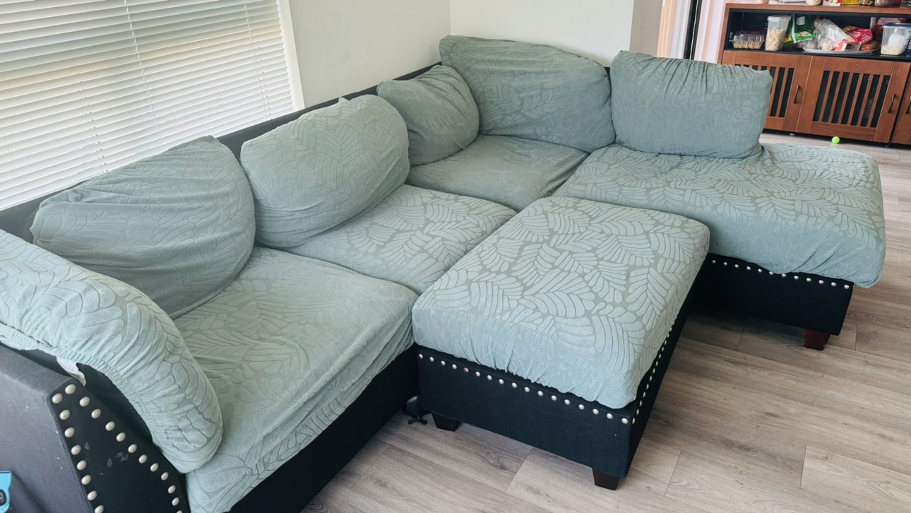 Sectional Sofa with Ottoman - photo 2