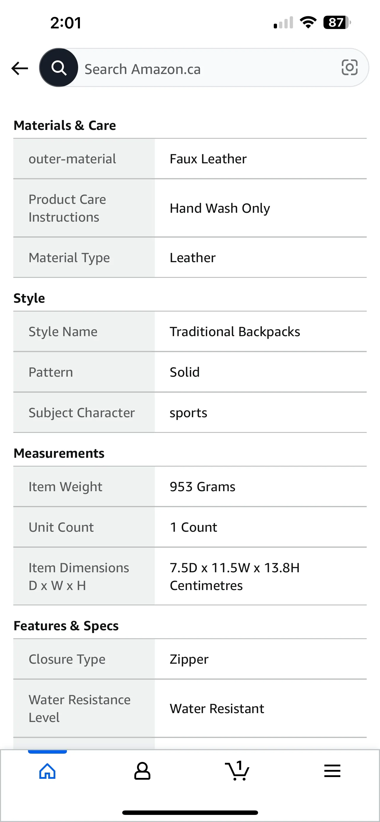 Itzy Ritzy Diaper Backpack image indicator(7)