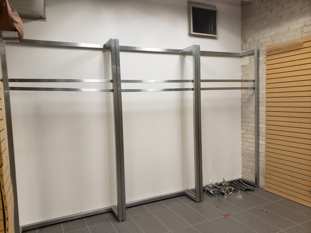 commercial clothing racks