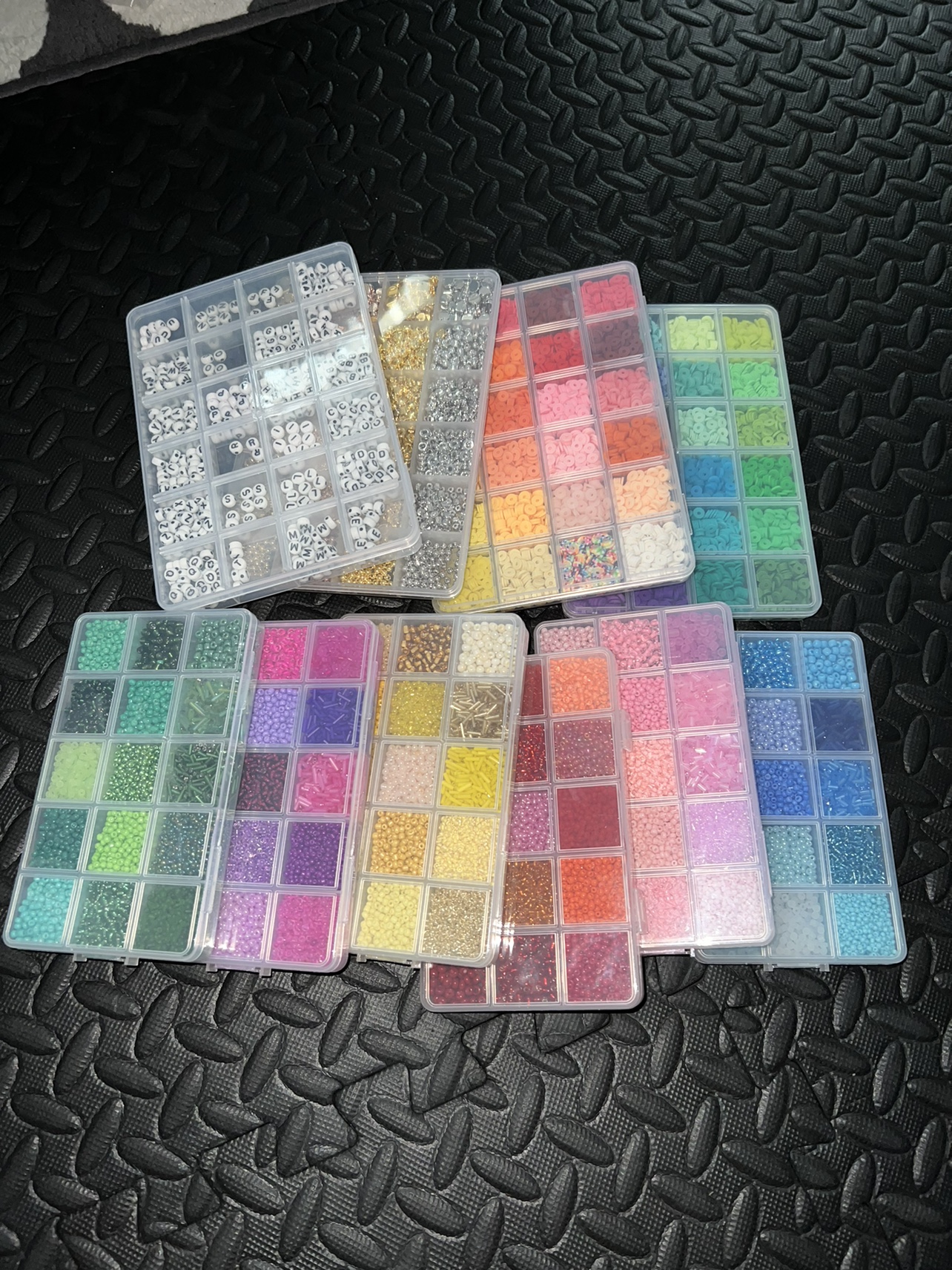 Beads and Alphabet Letters for Jewelry Making