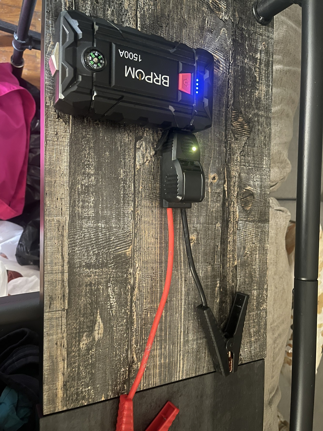 Portable Car Jump Starter and Power Station - photo 4