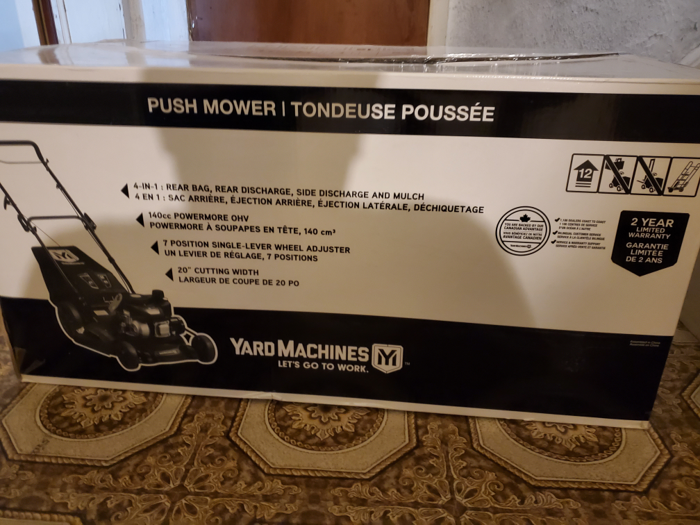 Yard Machines Push Mower - photo 3