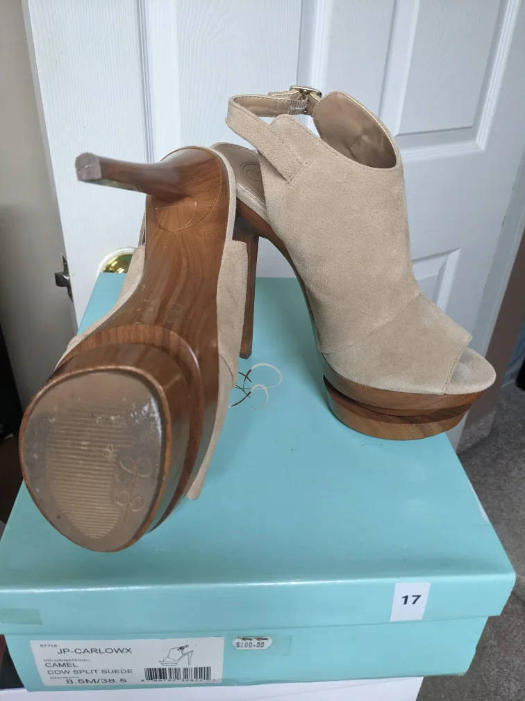 JP-CARLOWX Camel Cow Split Suede image indicator(3)