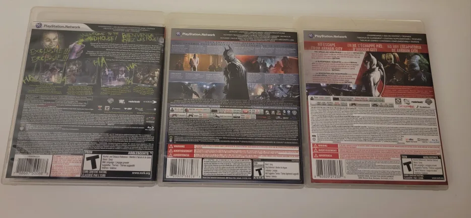 Batman Arkham Trilogy (PS3) image indicator(2)
