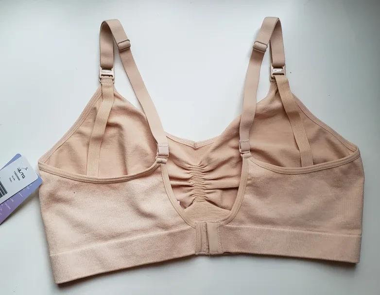 Seamless Nowire Nursing Bra XL image indicator(5)