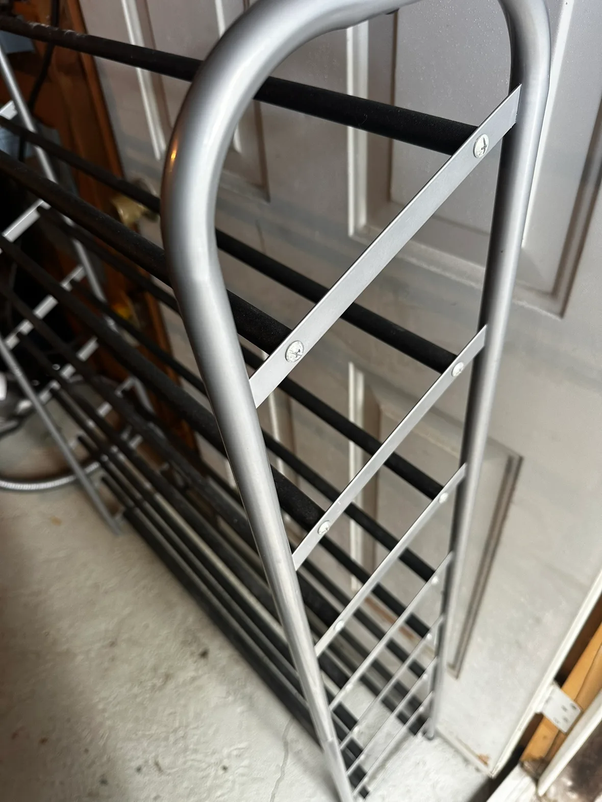 8 tier metal Shoe rack image indicator(3)