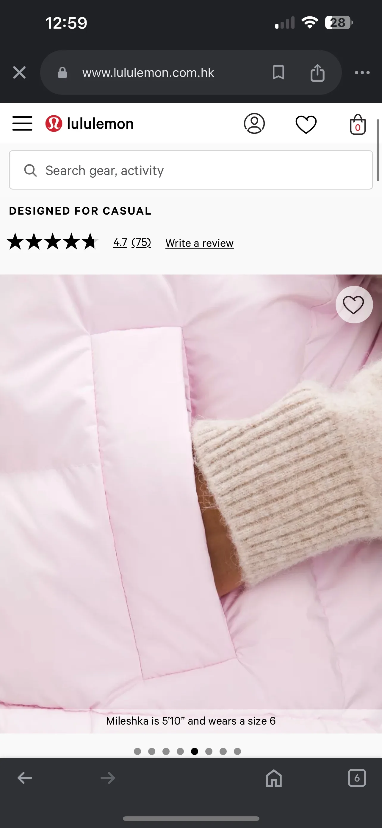 Lululemon Puffer Vest image indicator(8)