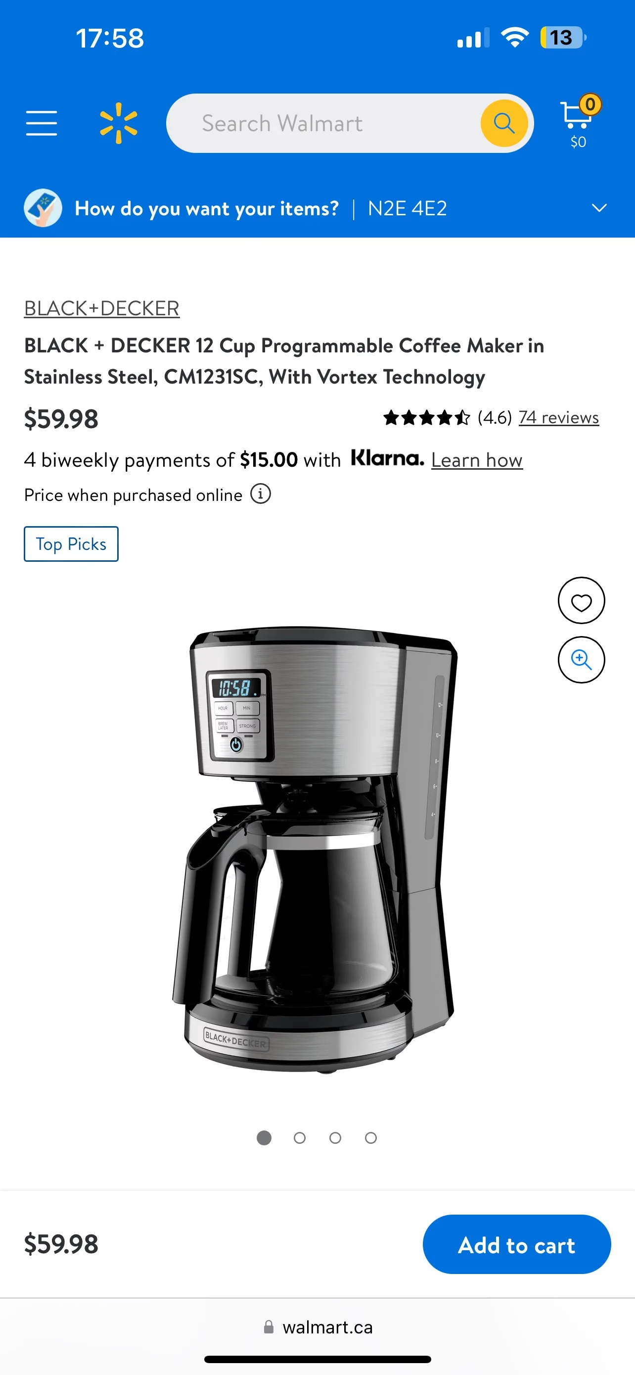 Black and Decker Coffee Maker image indicator(4)