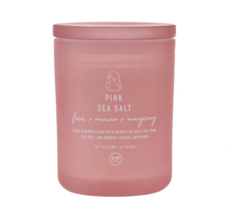 NEW DW Home Pink Sea Salt Candle!