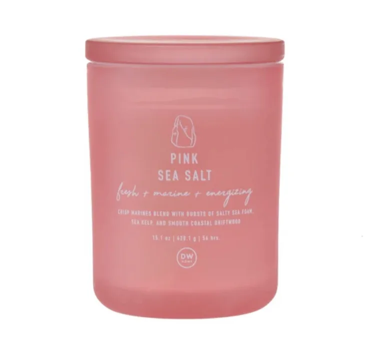 NEW DW Home Pink Sea Salt Candle! thumbnail