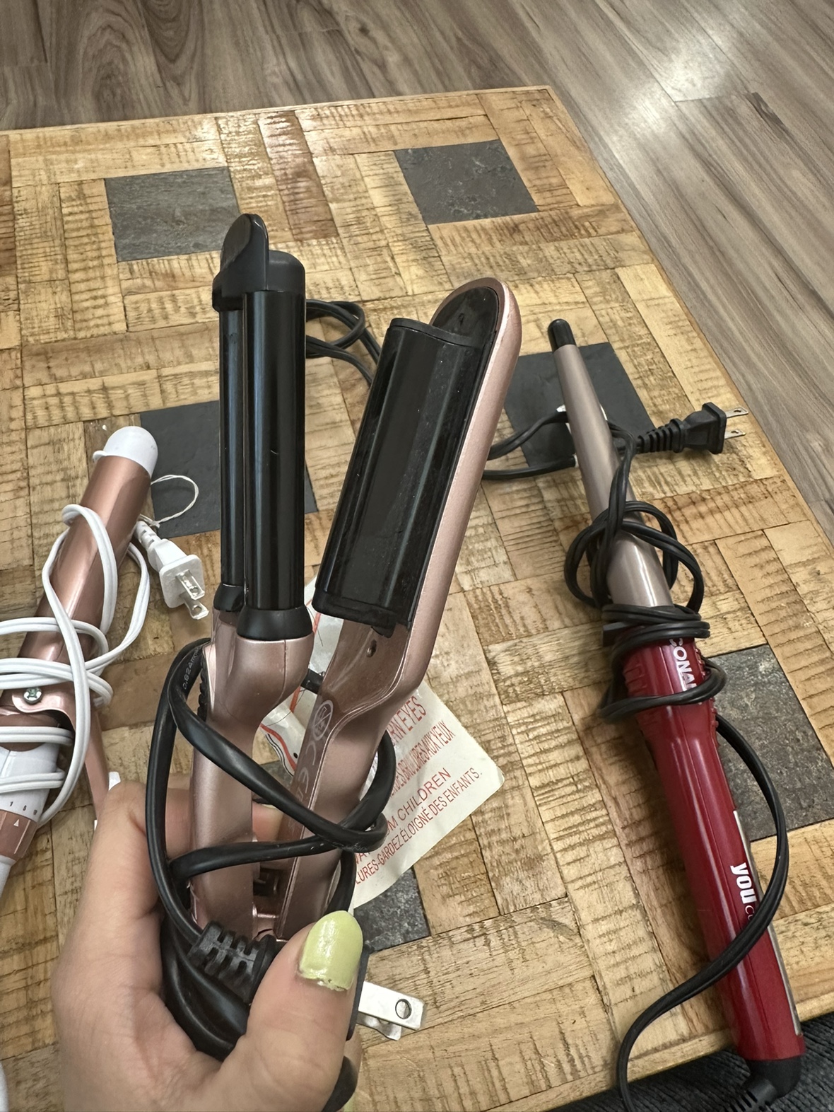 Hair Curling Wand Set