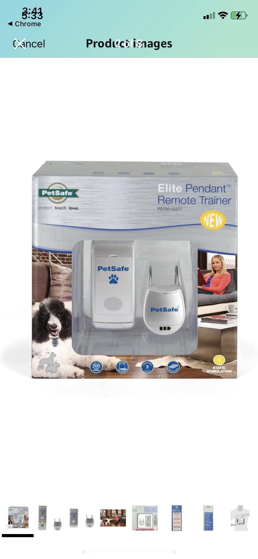 PetSafe Elite Pendant Remote Trainer ( New - photo 2