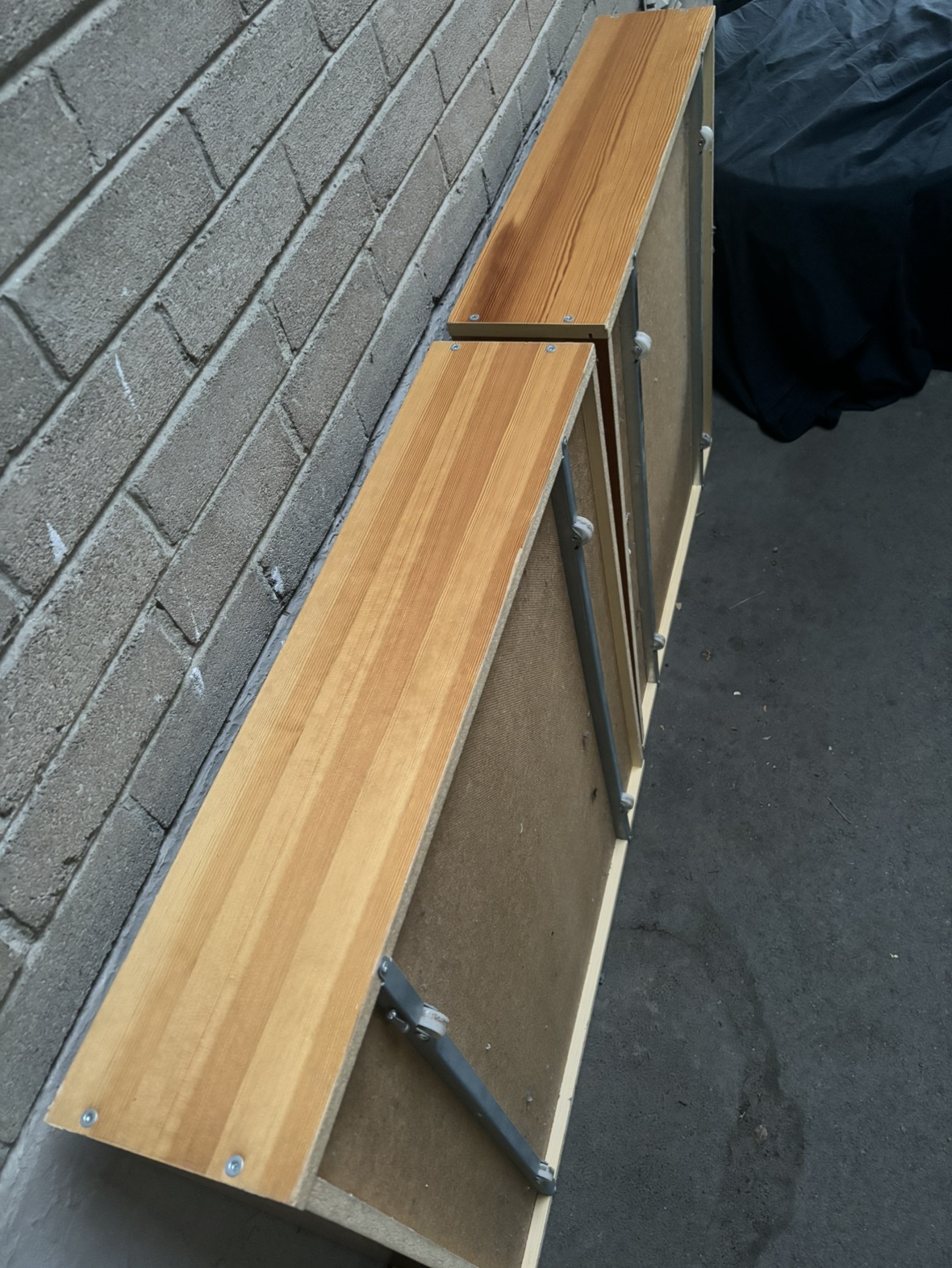 2 Wooden Storage Drawers - photo 2