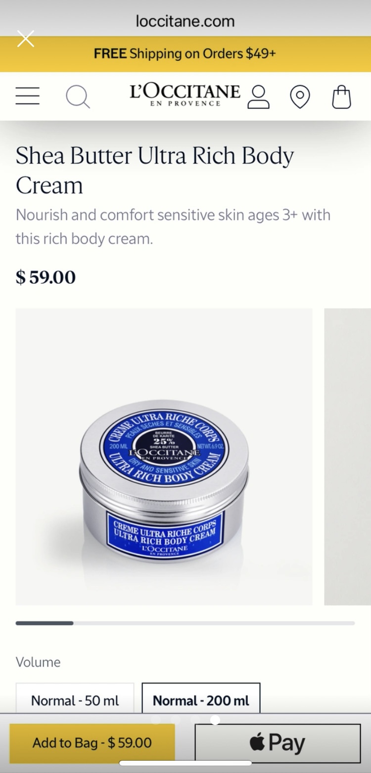 L'Occitane Ultra Rich Body Cream - photo 4