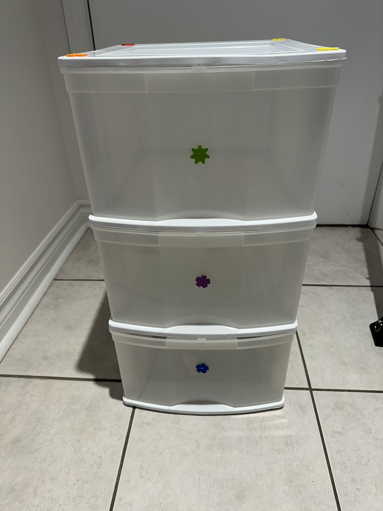 3 Drawer Storage Unit
