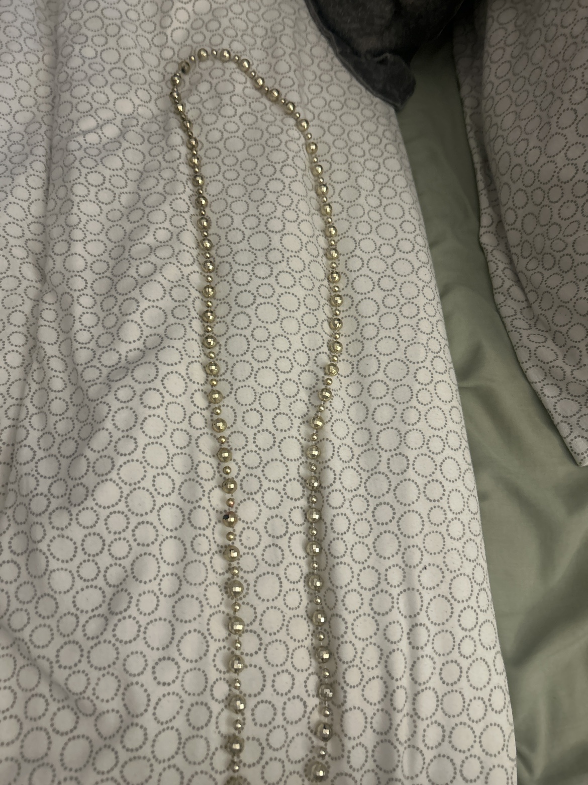 Gold Beaded Necklace give offer for price