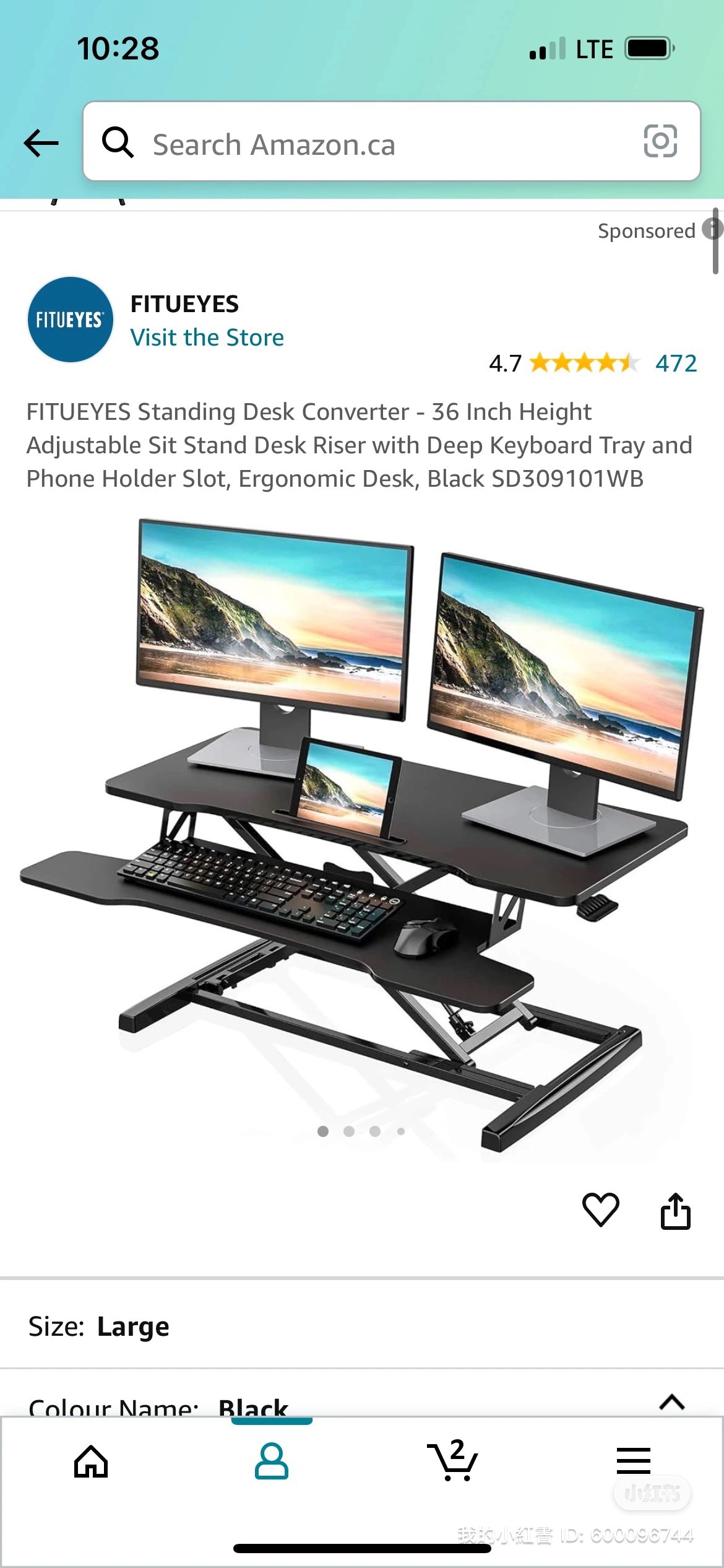 Sit Stand Desk Riser