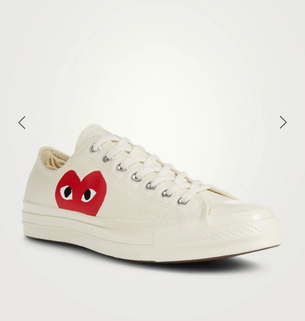 NEW-CONVERSExCDG PLAY-Sneakers size 8 - $180 image indicator(2)