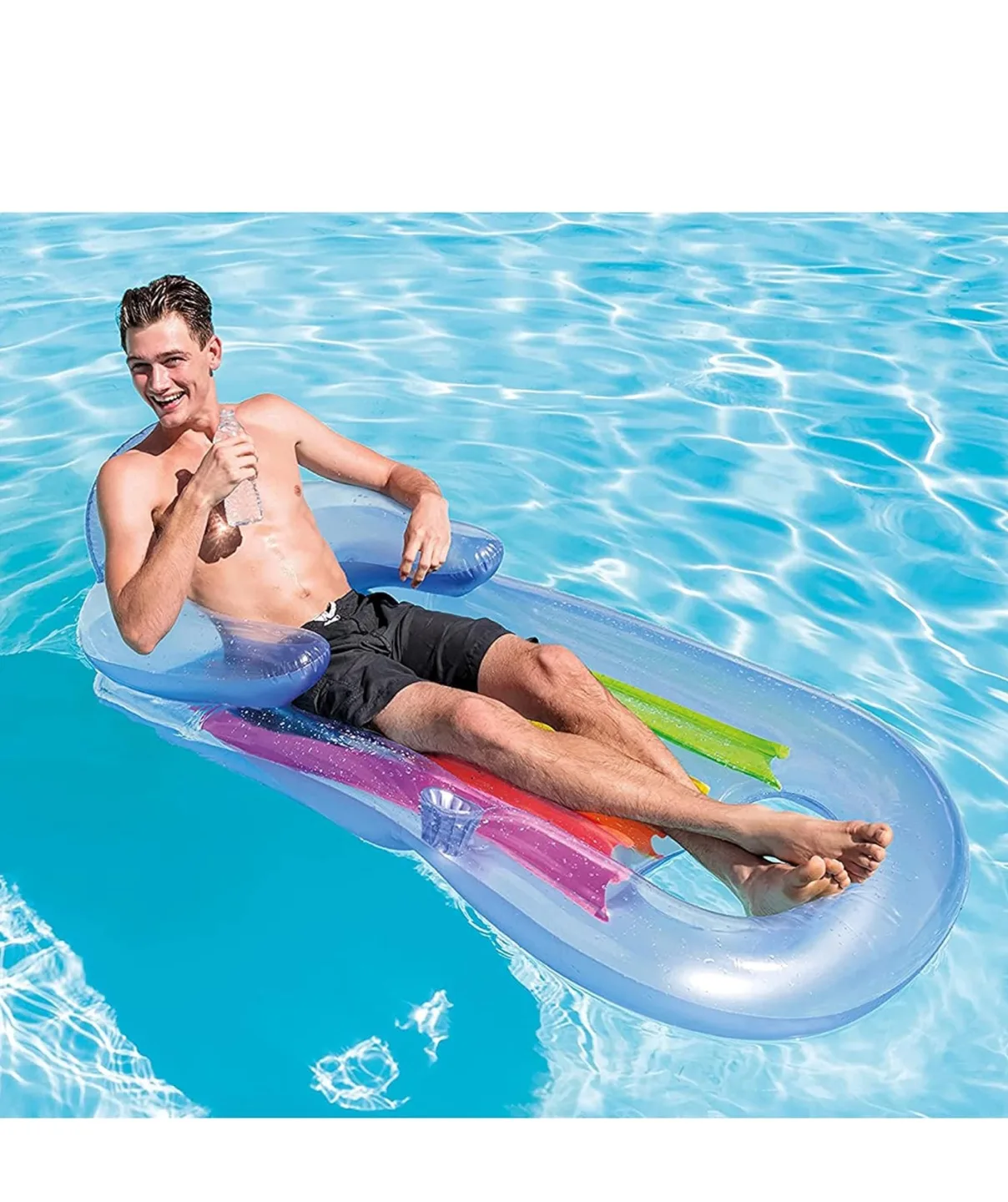 Inflatable Pool Lounge Chair image indicator(2)