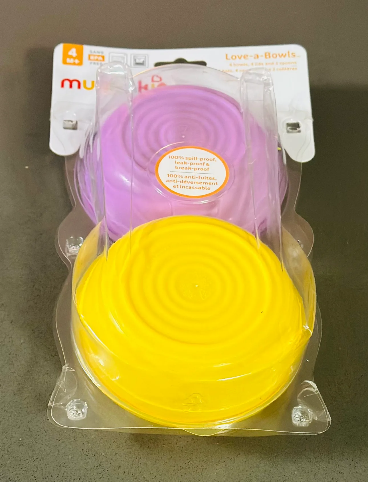 #freecycle Munchkin Love-a-Bowls with 2 lids thumbnail
