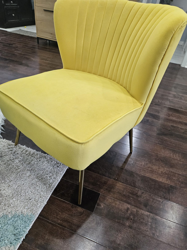 Yellow Accent Chair set of 2