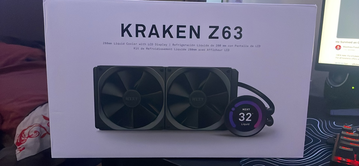 NZXT Kraken Z63 CPU Cooler