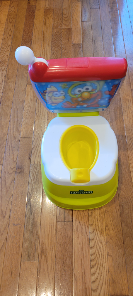 Sesame Street Potty Training Toilet