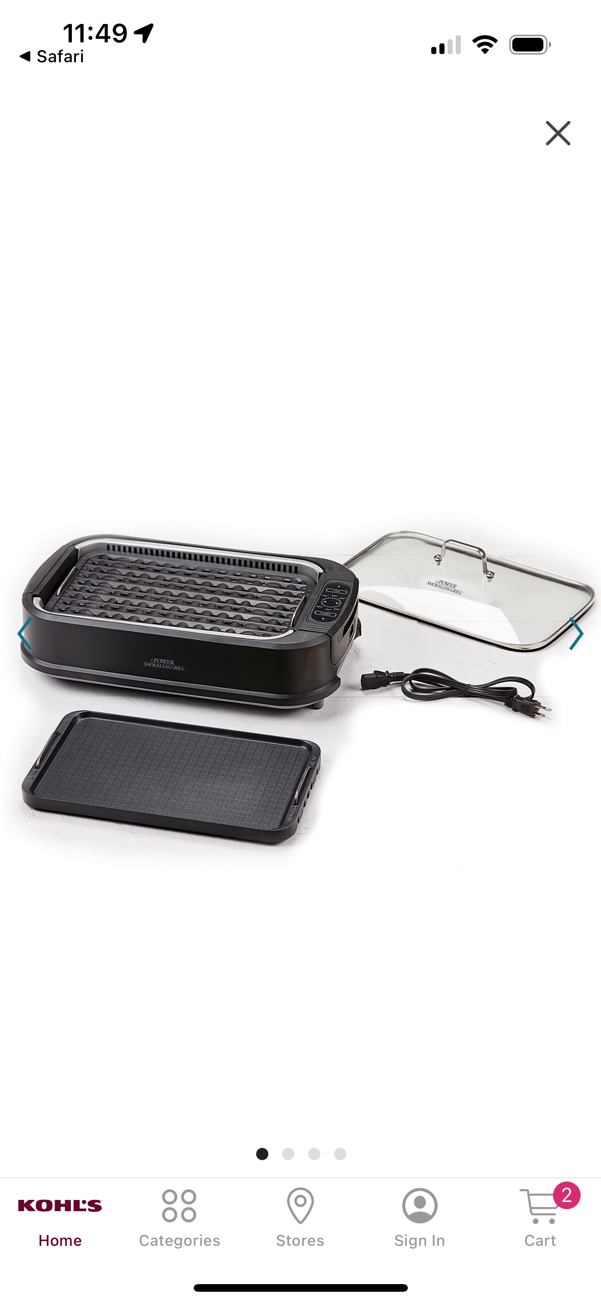 Power Smokeless Grill