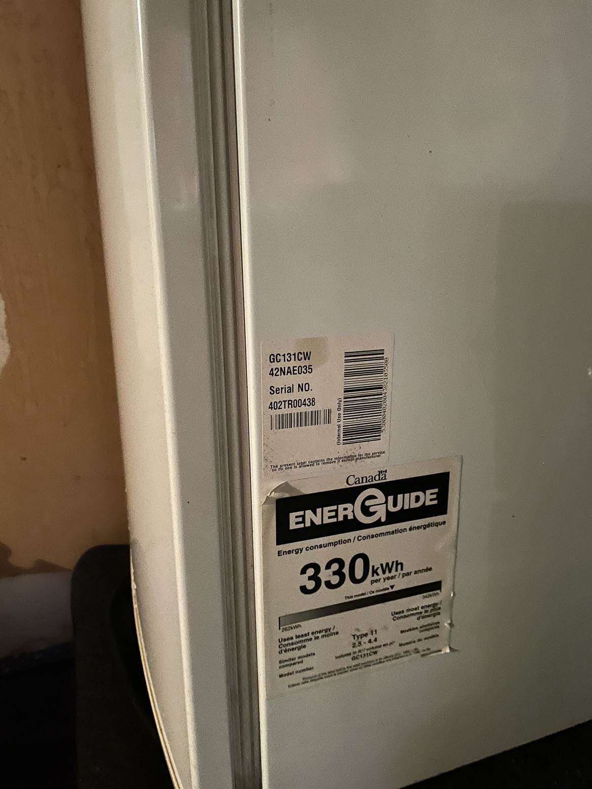 Goldstar GC131CW Fridge - photo 3