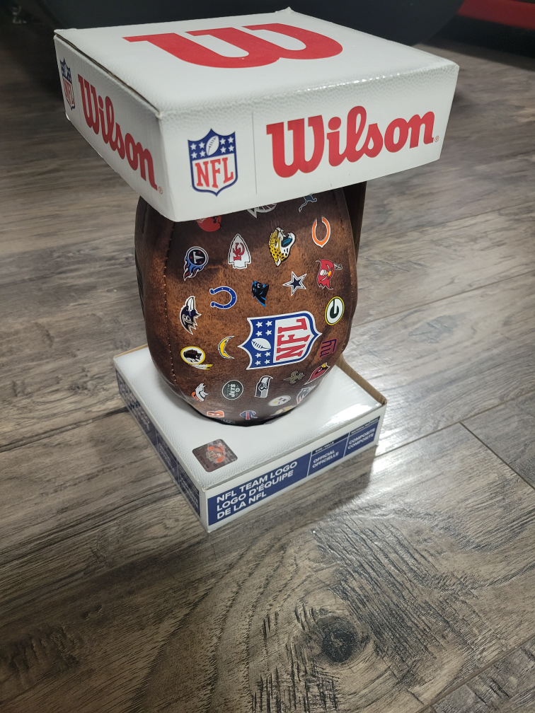 Wilson NFL Team Logo Football
