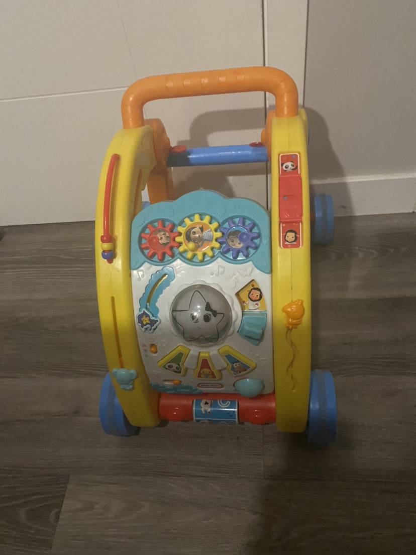 Light up and sounds baby walker