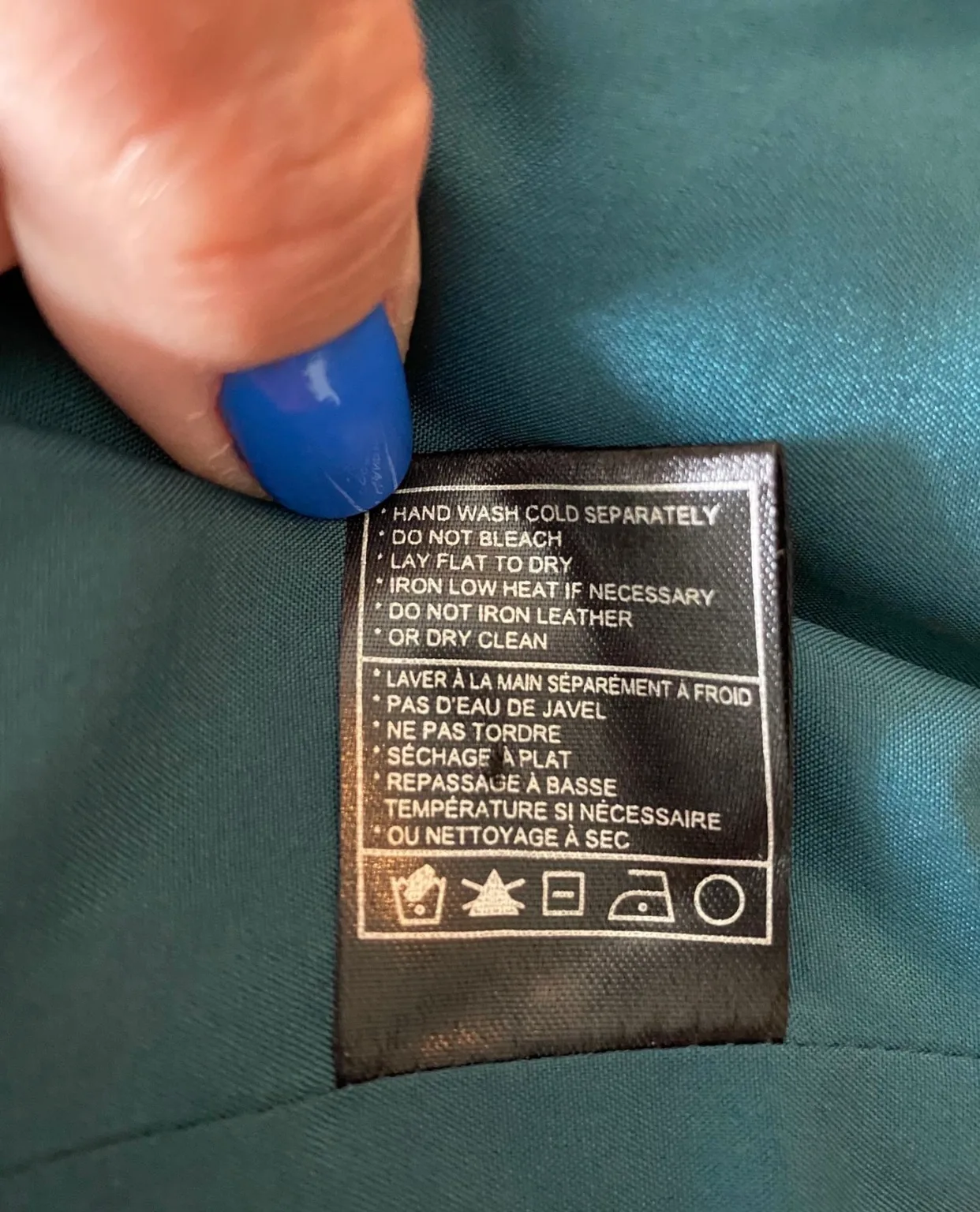 Women’s coat with genuine leather collar size large image indicator(3)