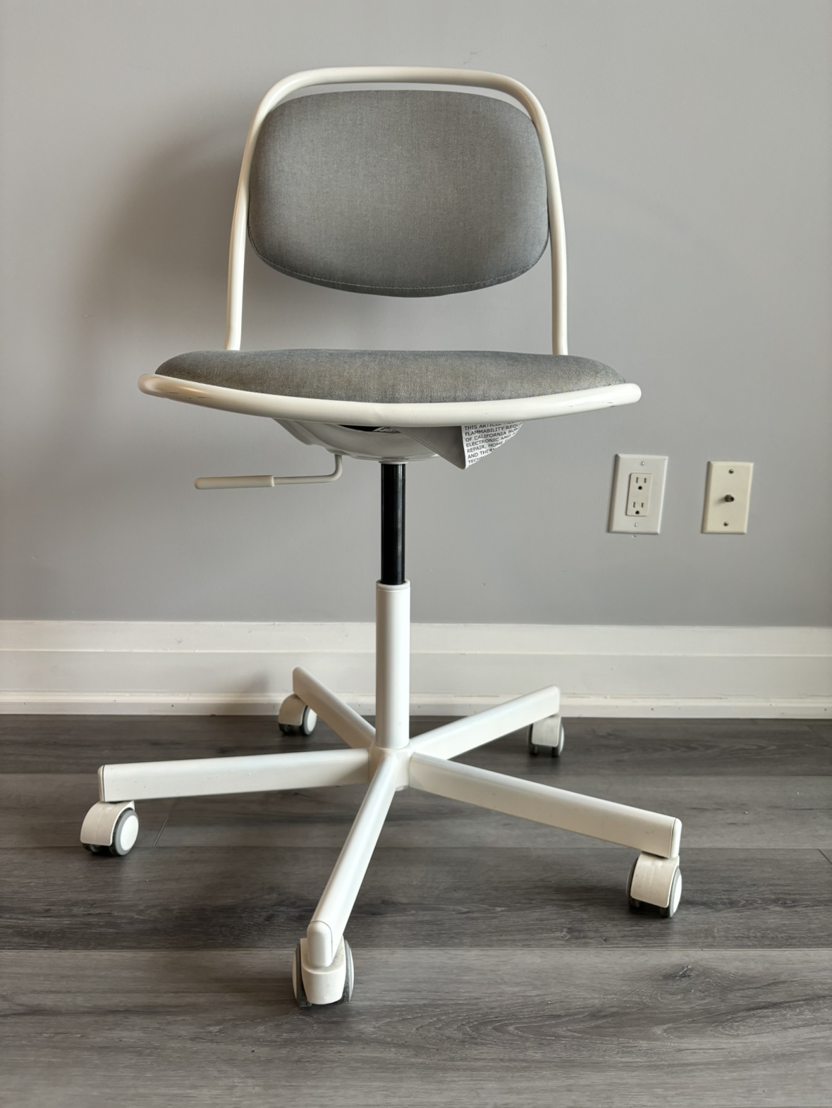 Office chair grey - photo 2