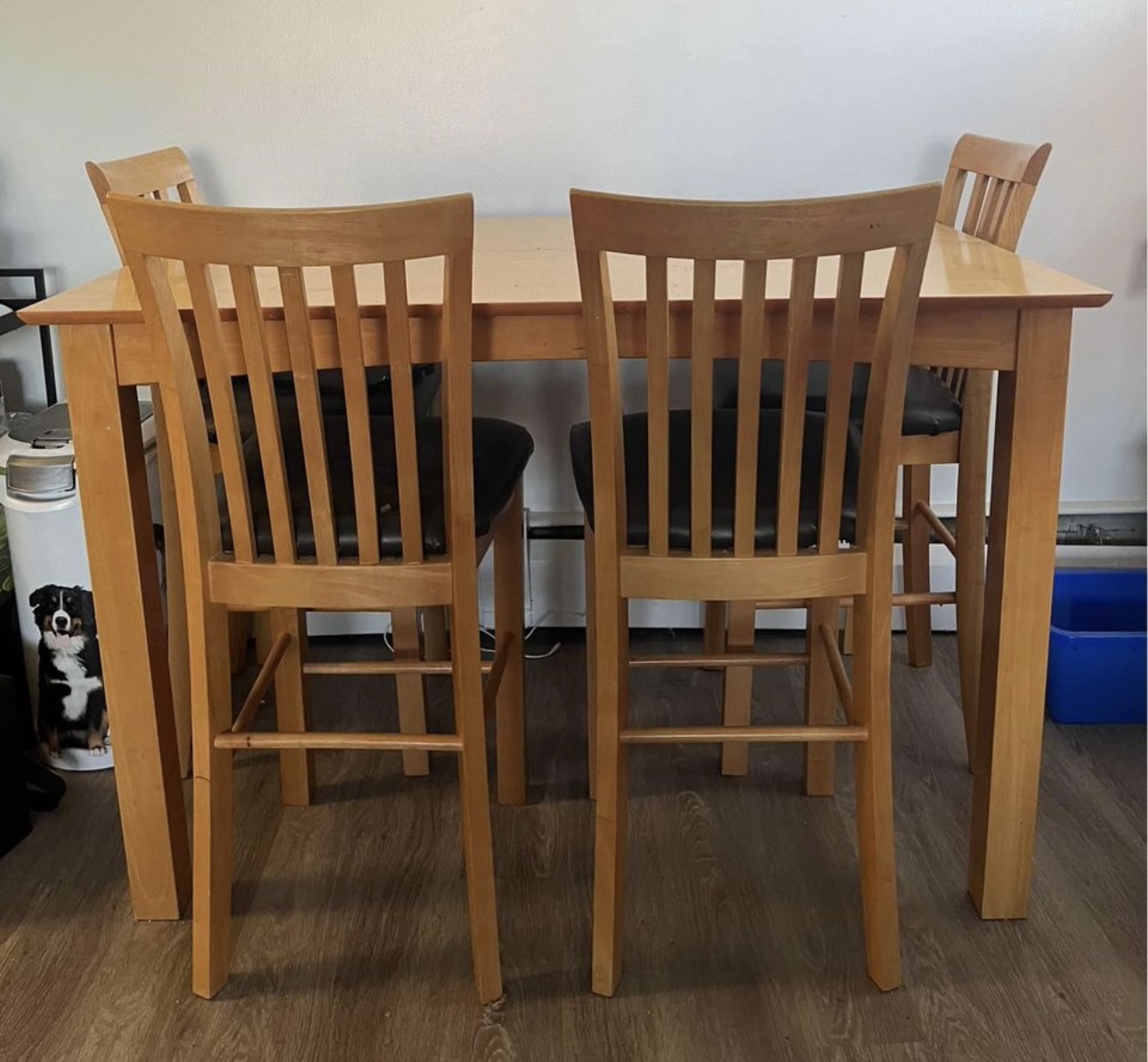 Counter Height Table and 4 Chairs