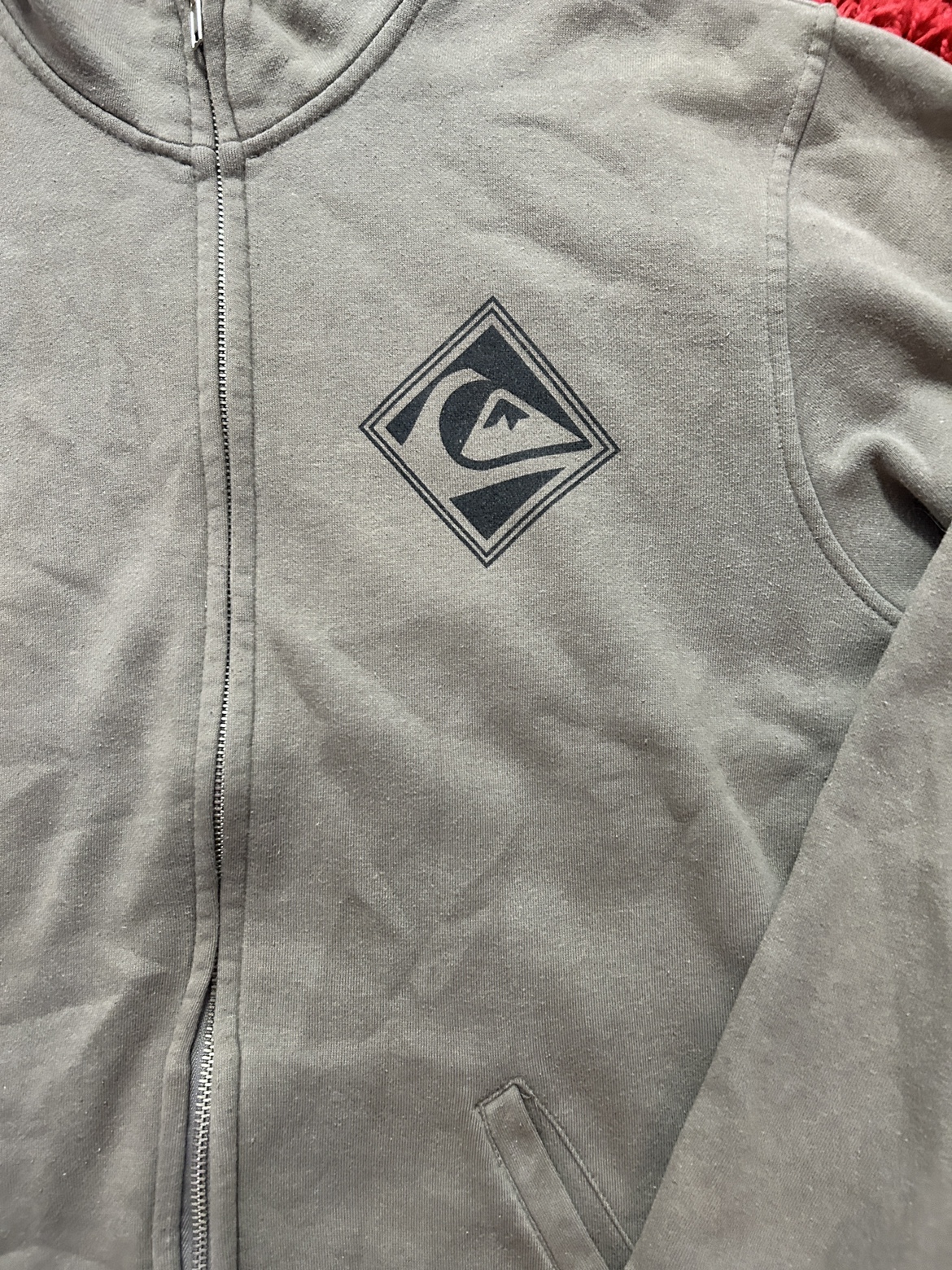 Quiksilver Full Zip Hoodie Size M - photo 2