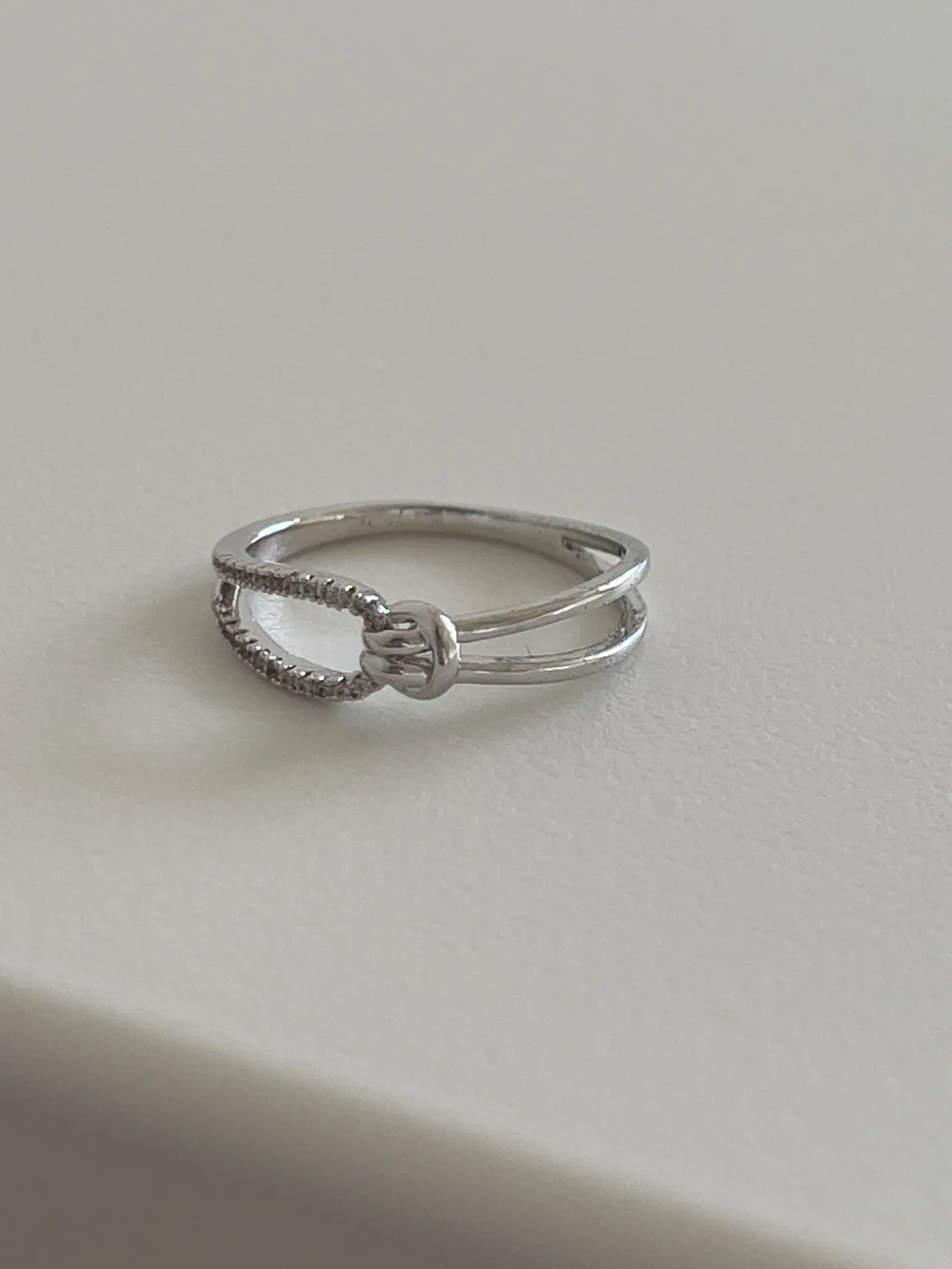 Silver Knot Ring thumbnail