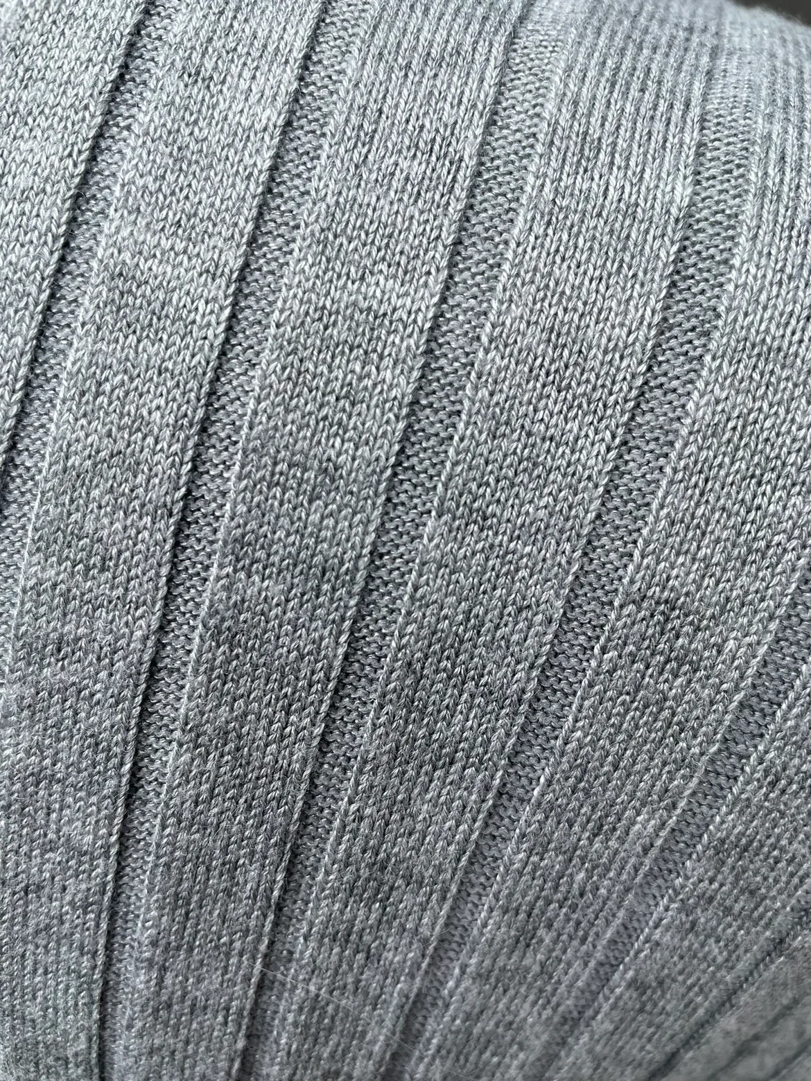 🇨🇦🍁Maglia Grey Ribbed Full Length Cardigan image indicator(3)