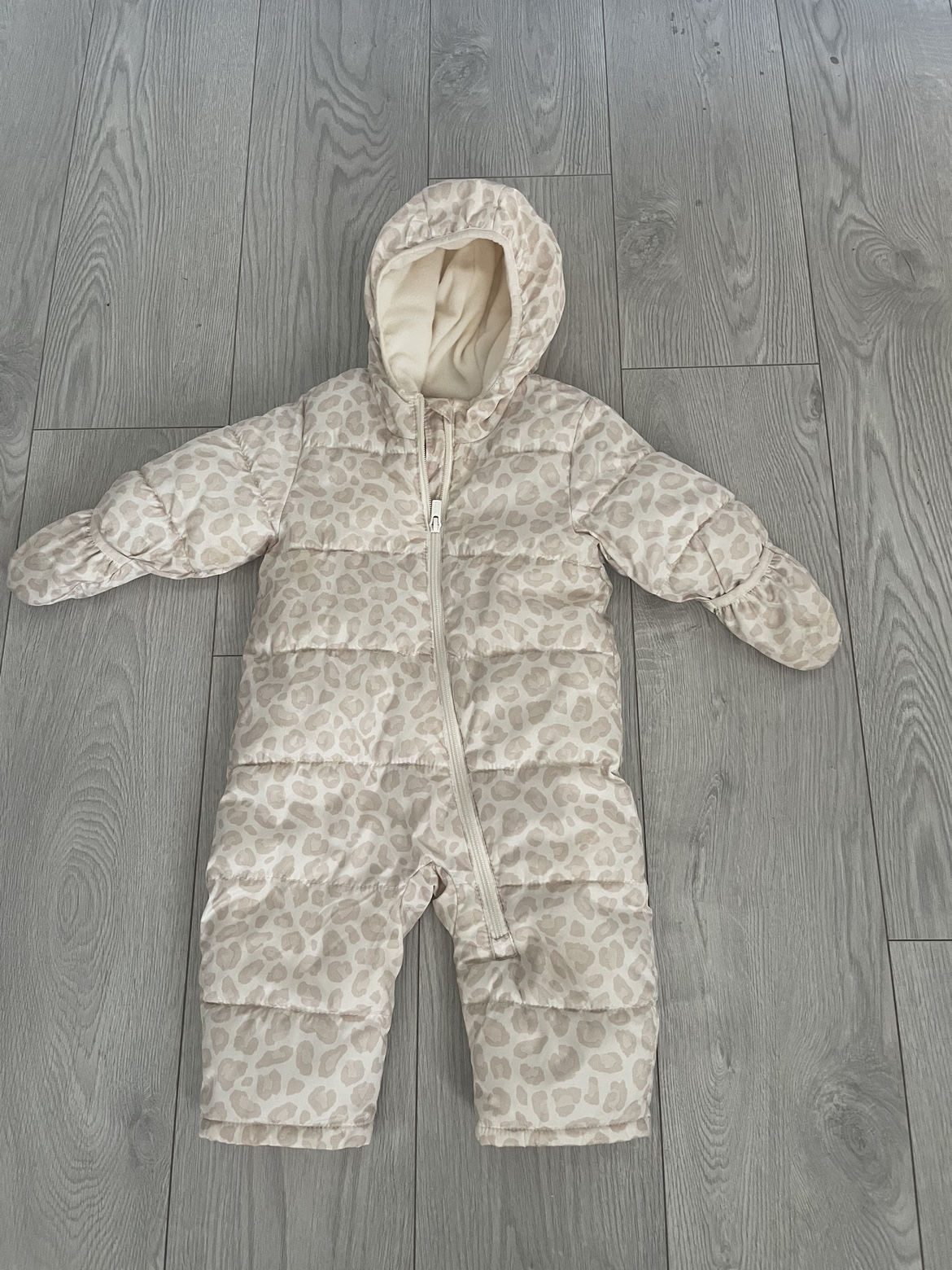Old Navy Leopard Print Snowsuit for Baby