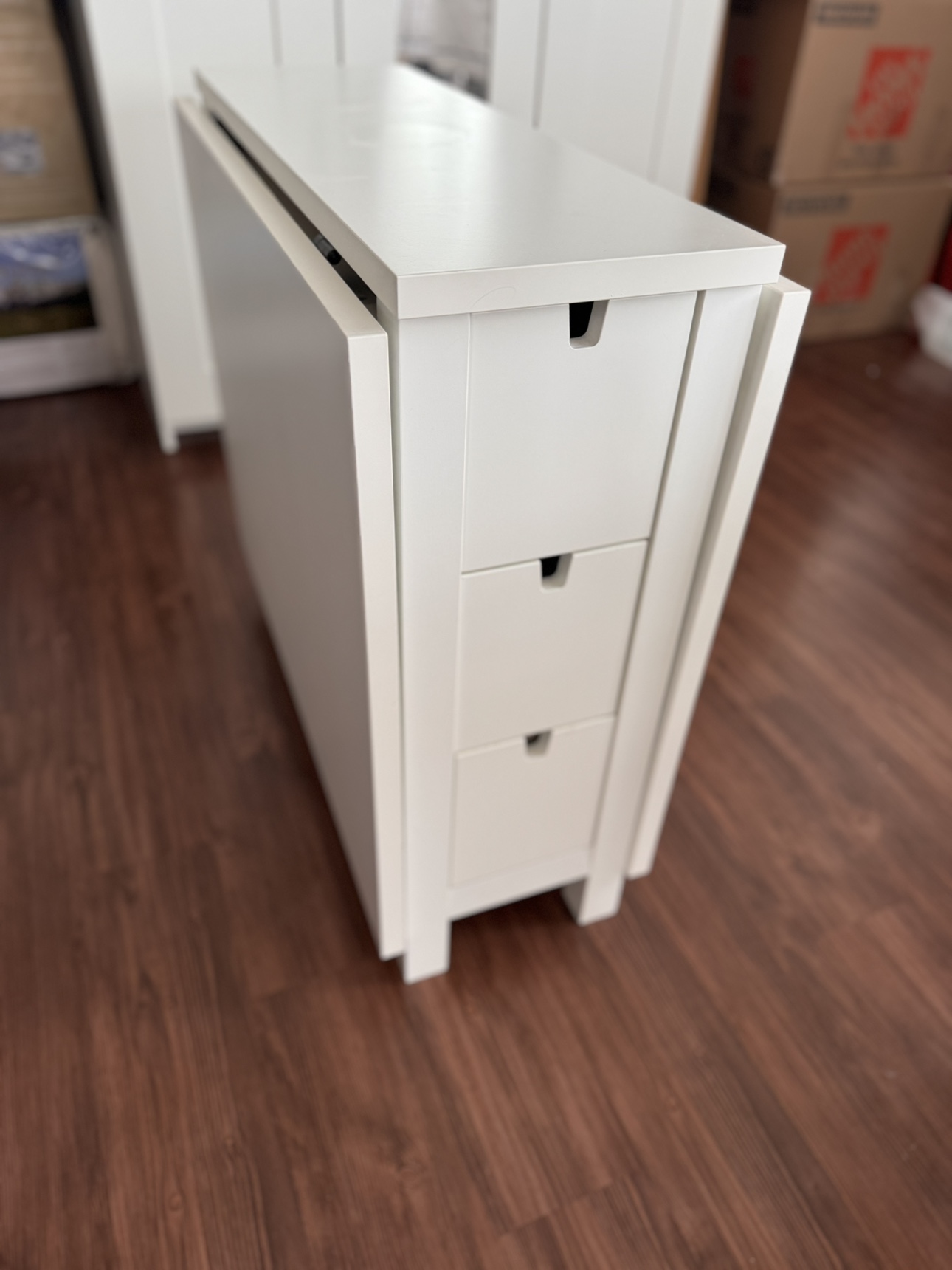 IKEA NORDVIKEN White Foldable Table