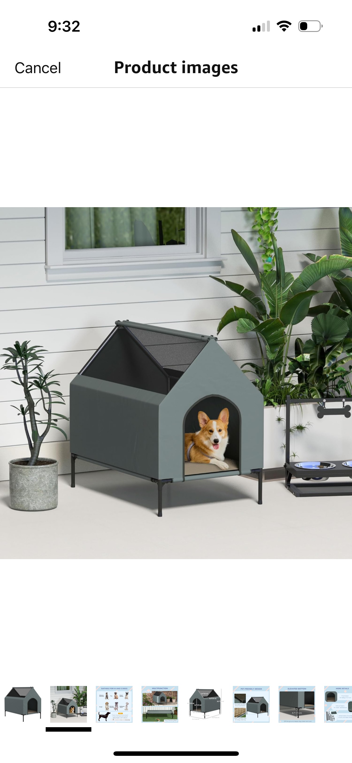 Elevated Dog House and Camping Bed - photo 2