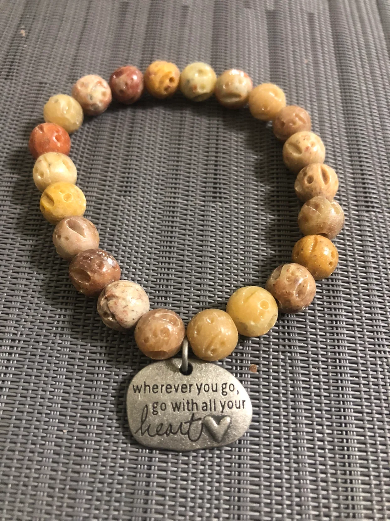 Handmade beaded bracelets with charms image indicator(3)