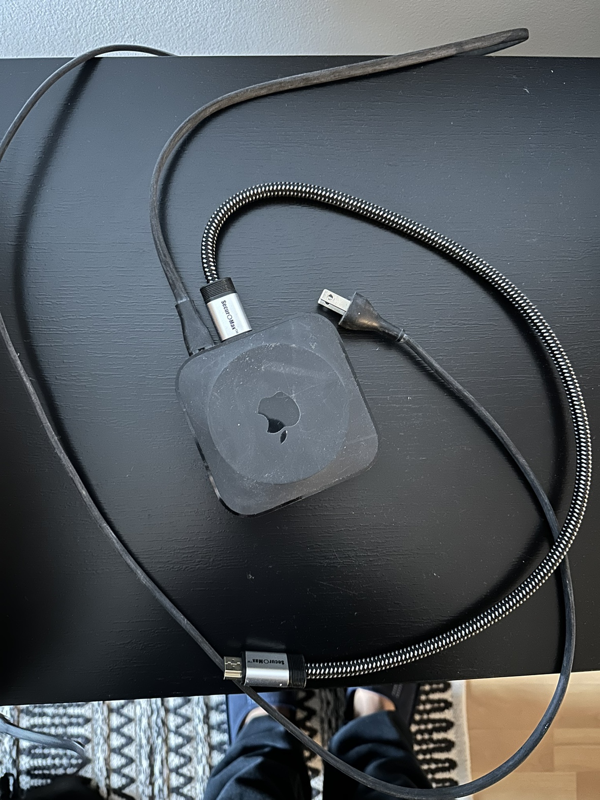 Apple TV and HDMI cord