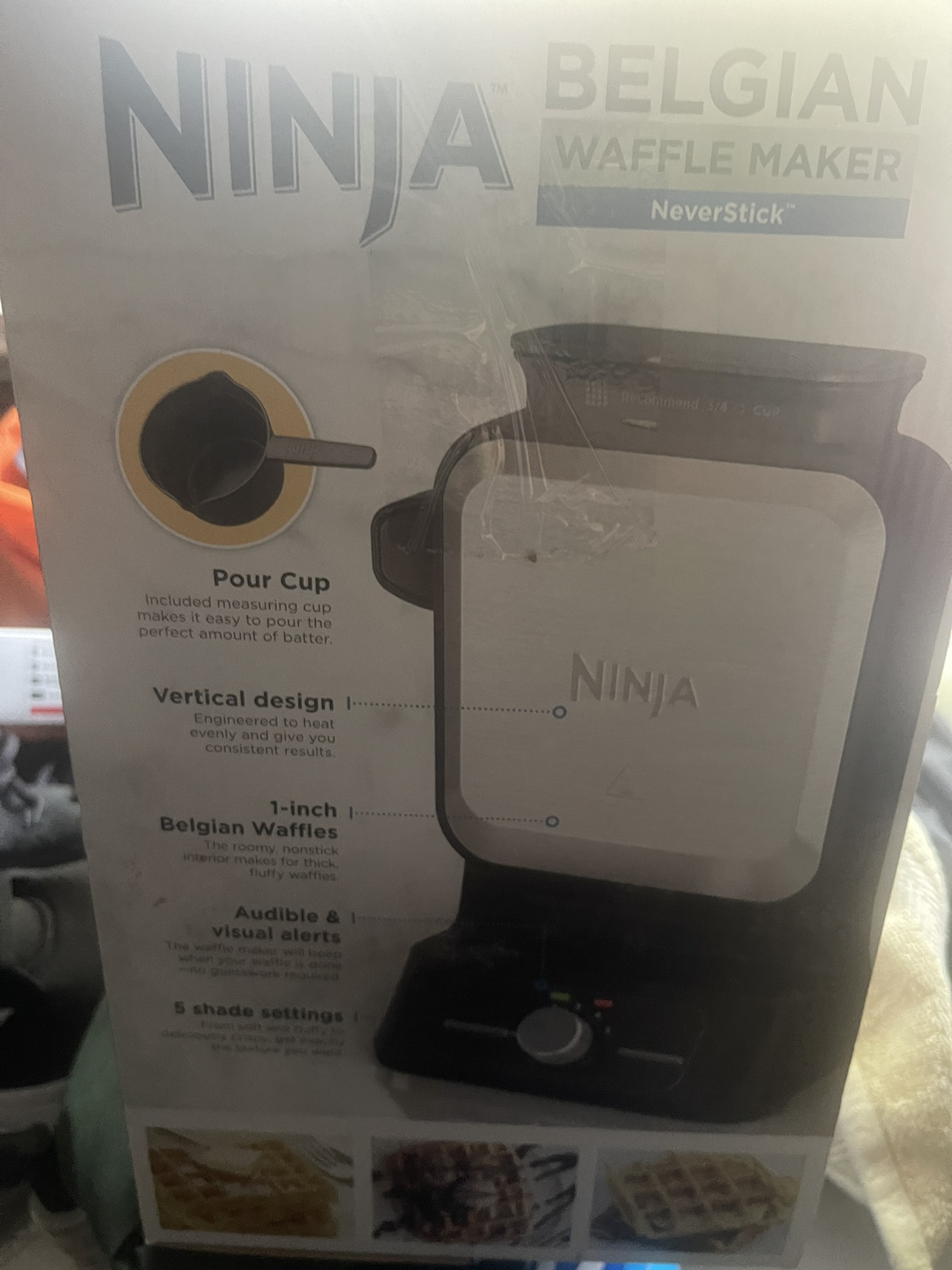 Ninja Belgian Waffle Maker - photo 3