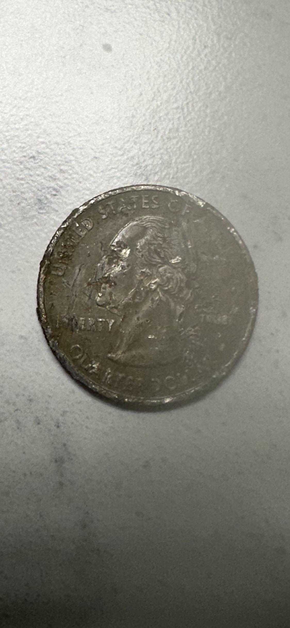 1889 Washington State Quarter - photo 2