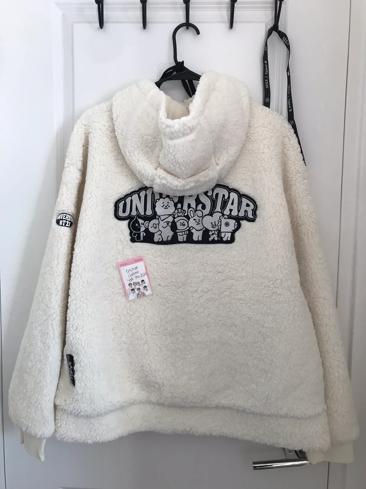 BTS BT21 FLEECE JACKET image indicator(3)