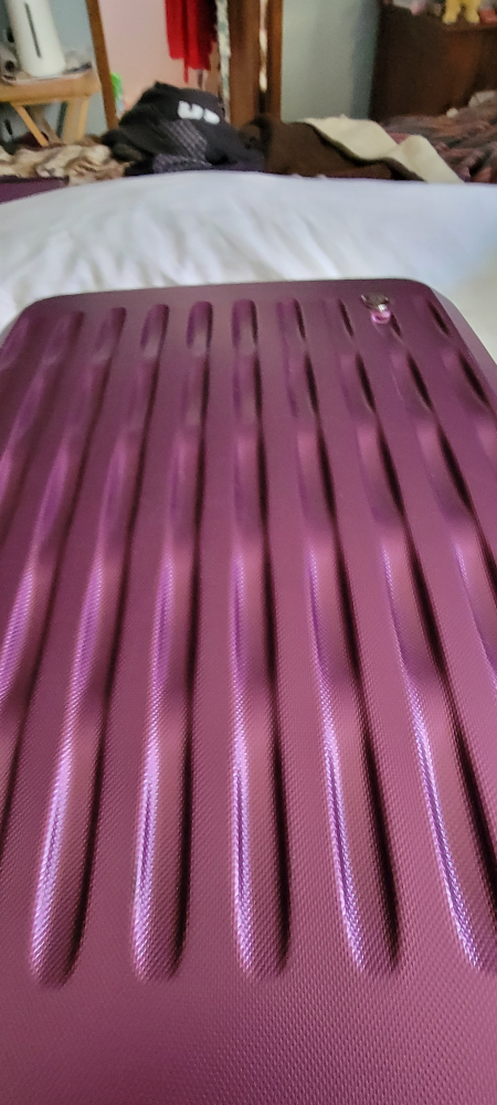 24 inch Heys Hardcase Purple Suitcases - photo 2