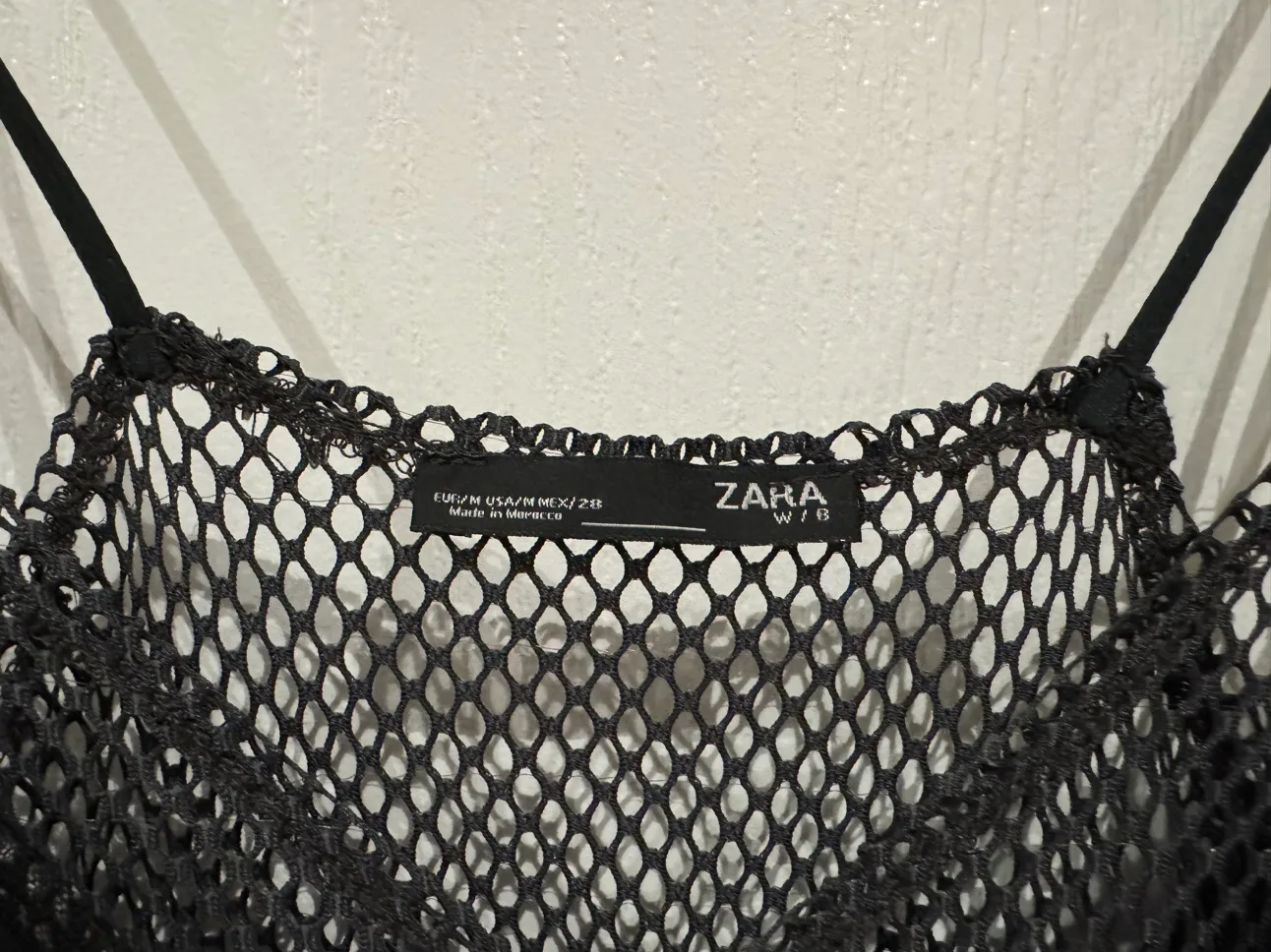 Zara Black Mesh Dress image indicator(4)